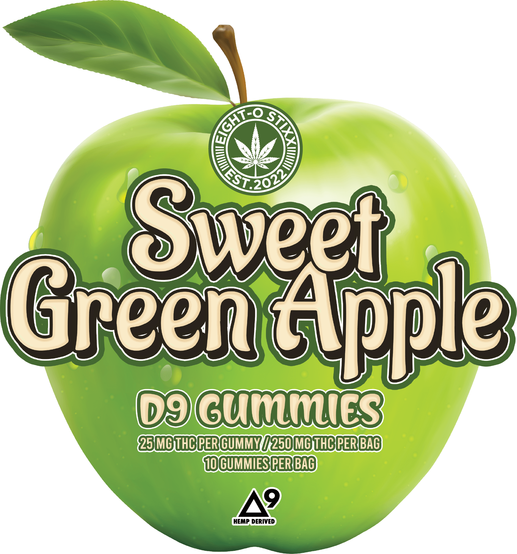 SWEET GREEN APPLE FRONT NO SYMBOL